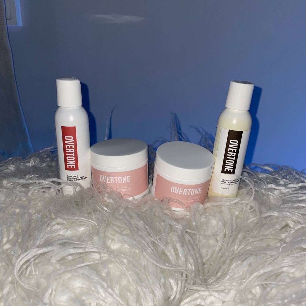 Overtone lot of 5 coloring conditioners